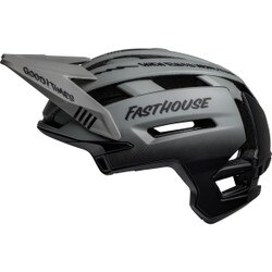 Bell Super Air Spherical MIPS Helmet in Fasthouse Matte Grey and Black